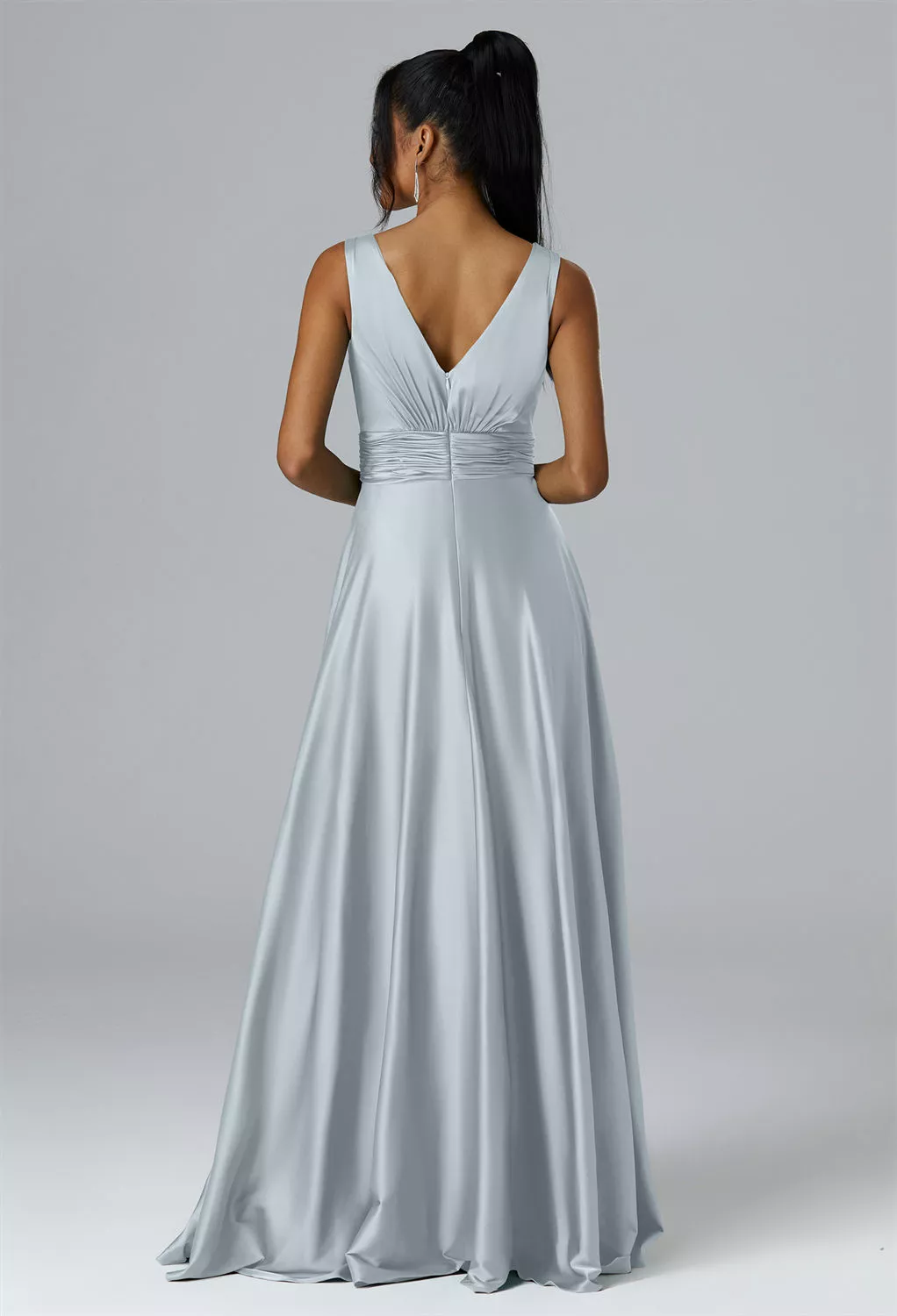 AW Rajmata Baby Blue  Wedding Guest Dresses